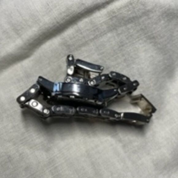 Anne Klein Womens Silver and Black Watch - Picture 7 of 8